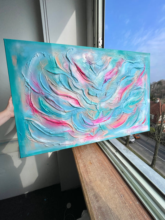 #4.25 - Original Painting "Breathe" - Commission