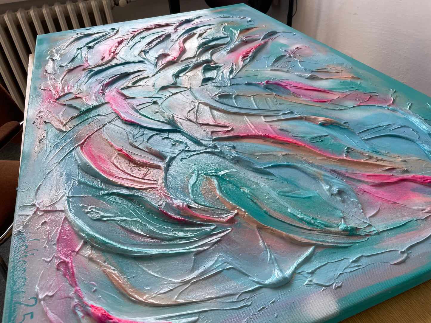 #4.25 - Original Painting "Breathe" - Commission