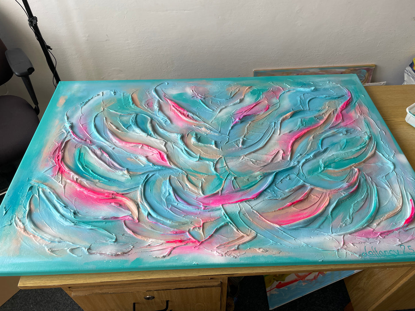 #4.25 - Original Painting "Breathe" - Commission