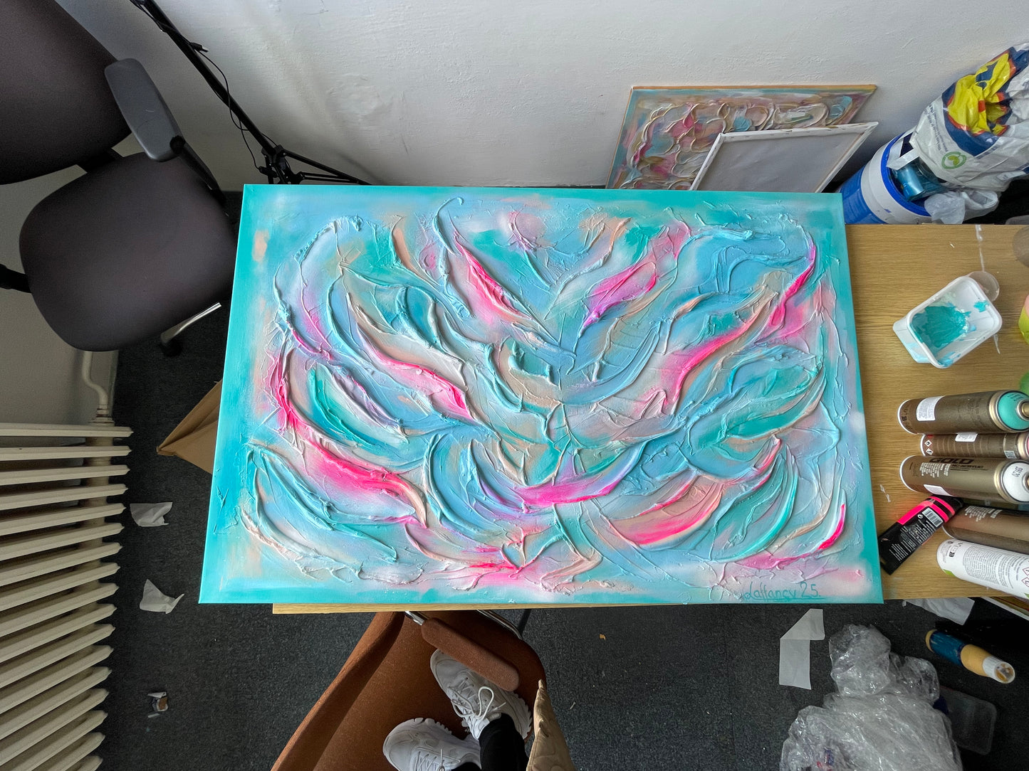 #4.25 - Original Painting "Breathe" - Commission