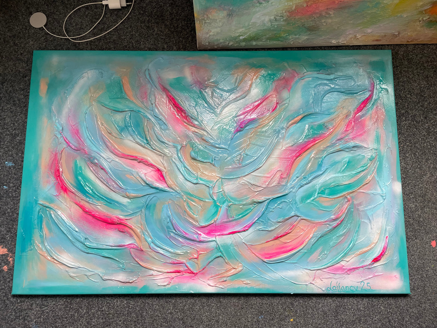 #4.25 - Original Painting "Breathe" - Commission
